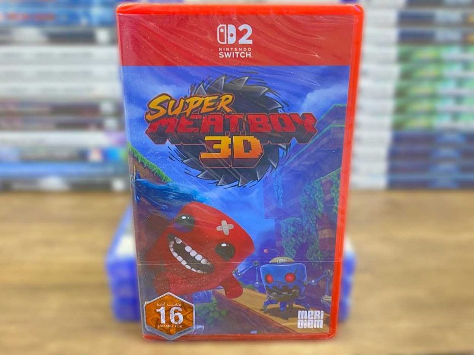 Новый Super Meat Boy 3D Nintendo Switch 2/ Нинтендо Свитч