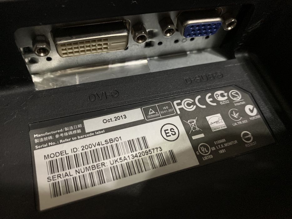 Монитор 200v4l philips