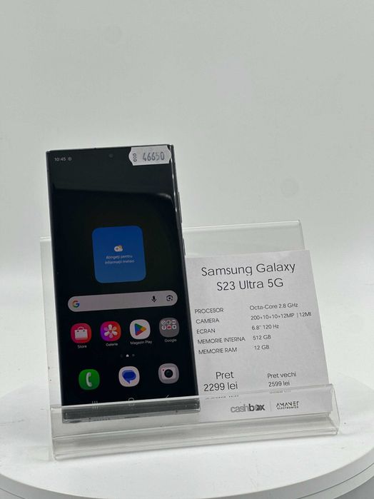 Samsung Galaxy S23 Ultra 512GB Garantie 24 Luni CashBox