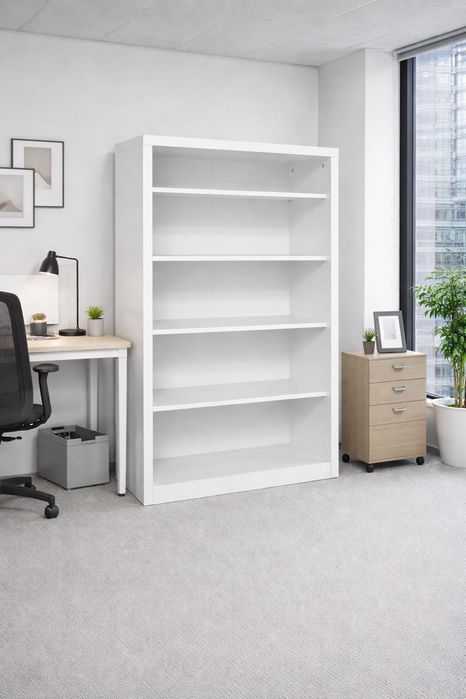 Etajera alb Lucios 83L/35A/142I