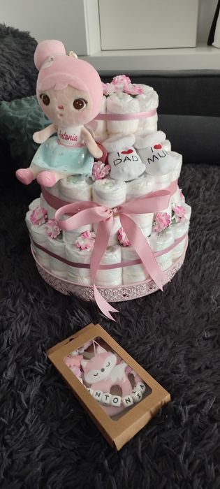 Tort scutece personalizat