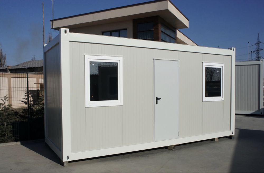 Container modular birou vestiar comercial