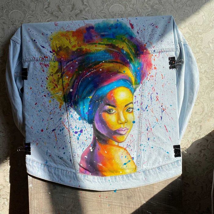 Роспись одежды на заказ