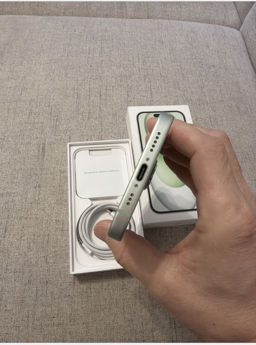 iphone 15 green 256gb absolut ca NOU