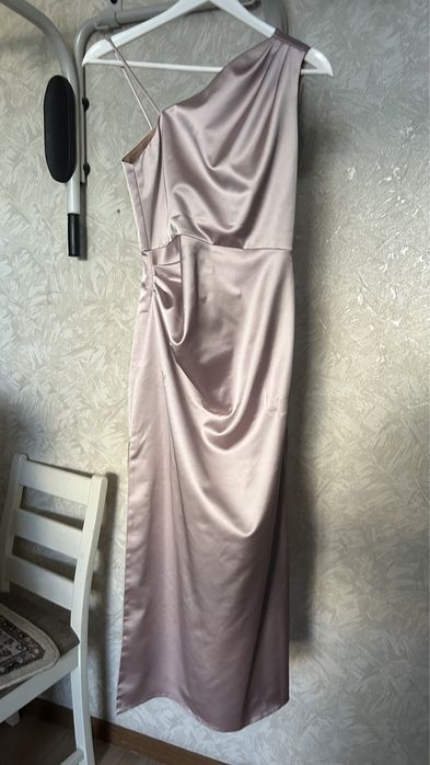 Выпускное платье ассиметричное