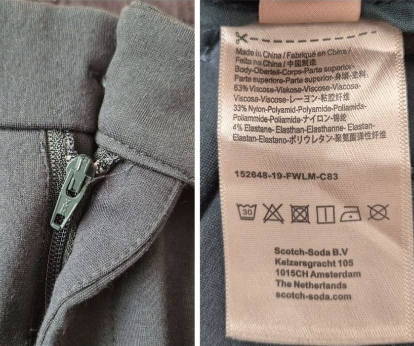 Pantaloni eleganți office Scotch & Soda, Damă - XL