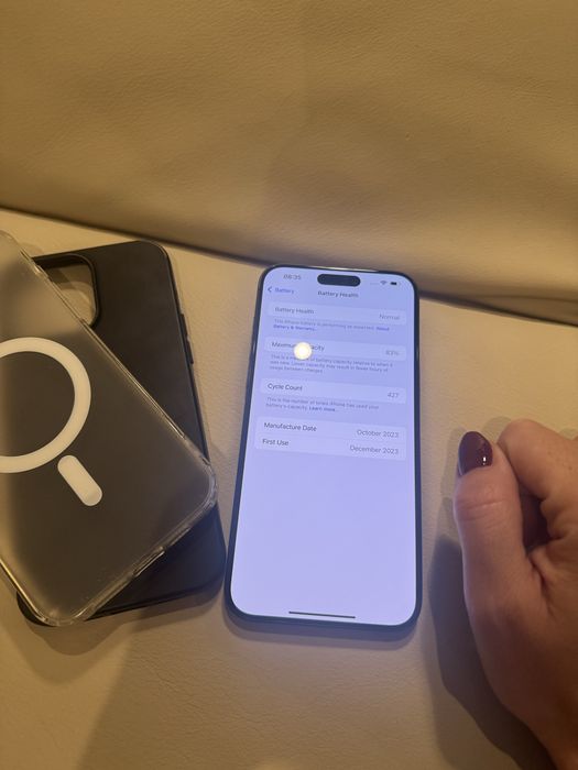 iPhone 15 Pro Max 256GB Black Titanium