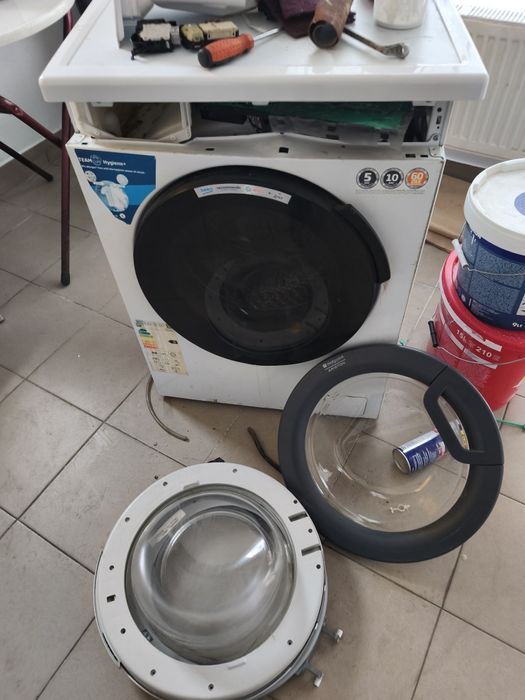 Plaacă electr,burduf, de spălat rufe, ariston ,Beko,wTV9744, Arctic