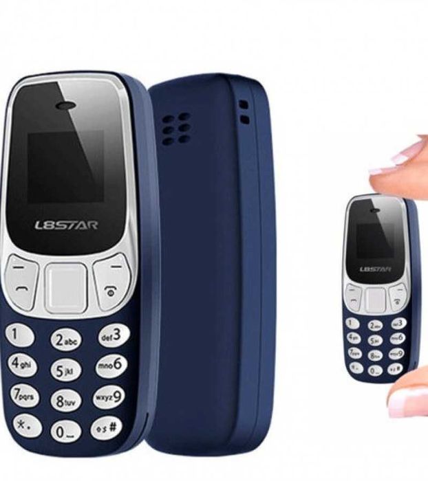 Мини мобилен телефон с функция за промяна на гласа Voice change