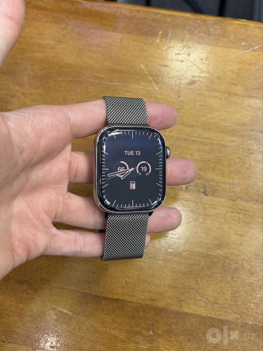 Apple Watch 10 46mm milanese natural titan 100%