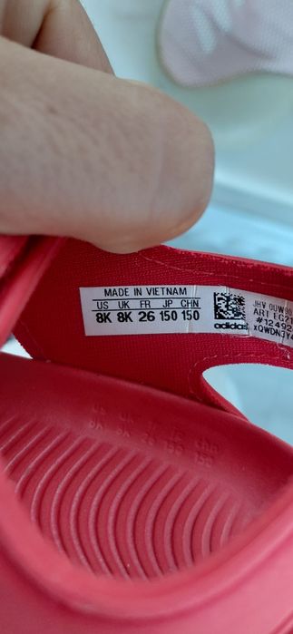 Сандали на adidas