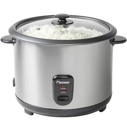 Oala de gatit orez Bestron ARC280, 1000W, capacitate 2,8 L, functia Ke