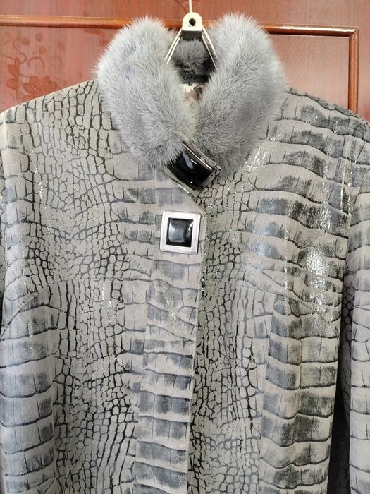 Осенняя дубленка