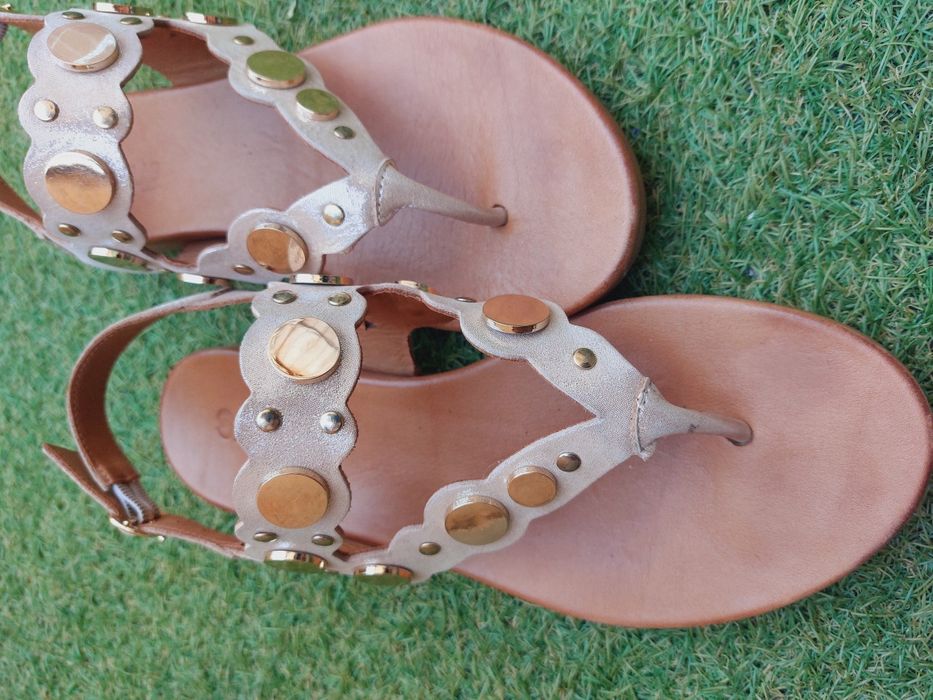 Shoe Lab равни дамски сандали