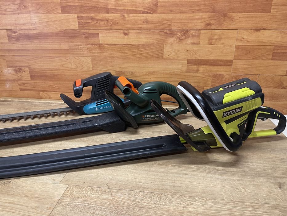 Foarfeca gard viu tuia pomi trimmer Gardena Ryobi Black & Decker