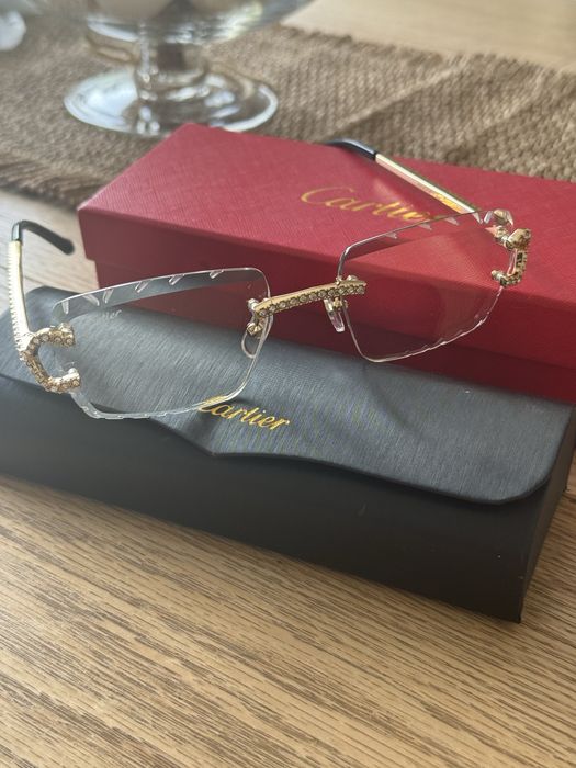 Очила Cartier с камъни