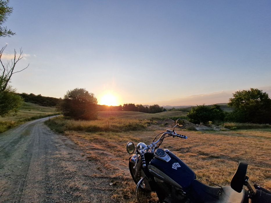 Plimbare cu motocicleta chopper