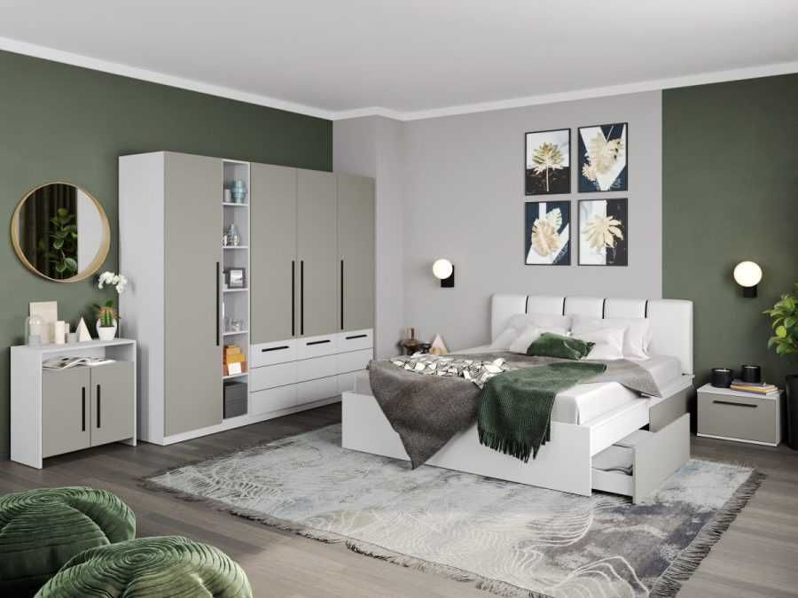 Dulap Casmir / Alb 2.3m Soares