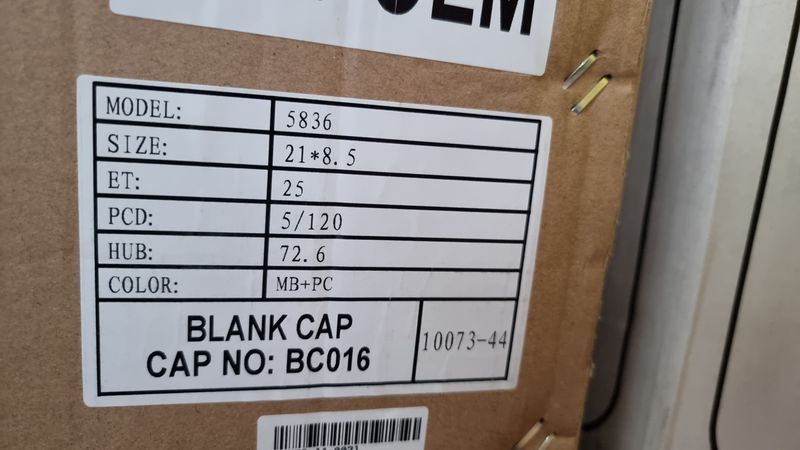 21 цола BMW-7 F01 5x120/5х120