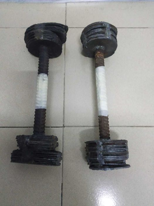 Продам гантели самодельные