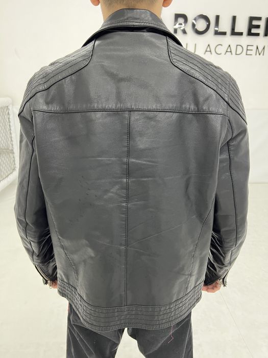 Кожаная куртка косуха ASOS