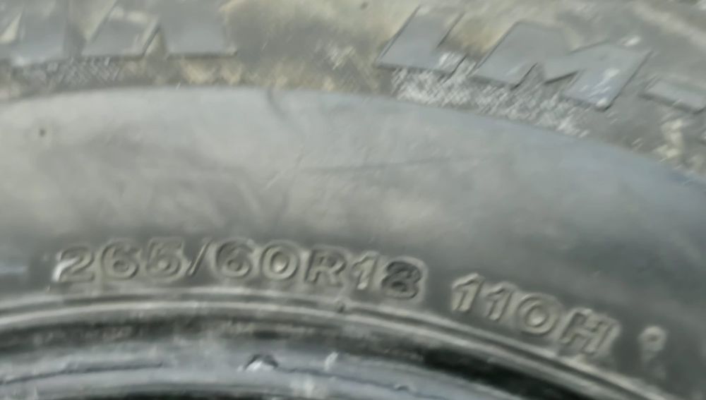 265 60 18 Bridgestone