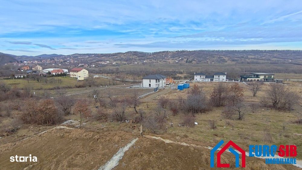 Casa individuala teren 561 mp cu garaj in Sibiu Cisnadioara