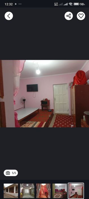 Uy sotiladi 6 sotx dakumetlari bor