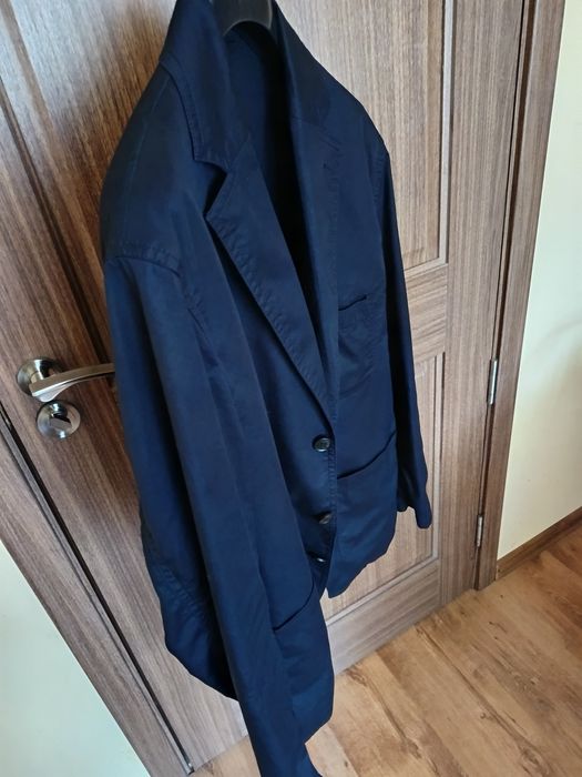 Sacou bărbați casual H&M culoare bleumarin