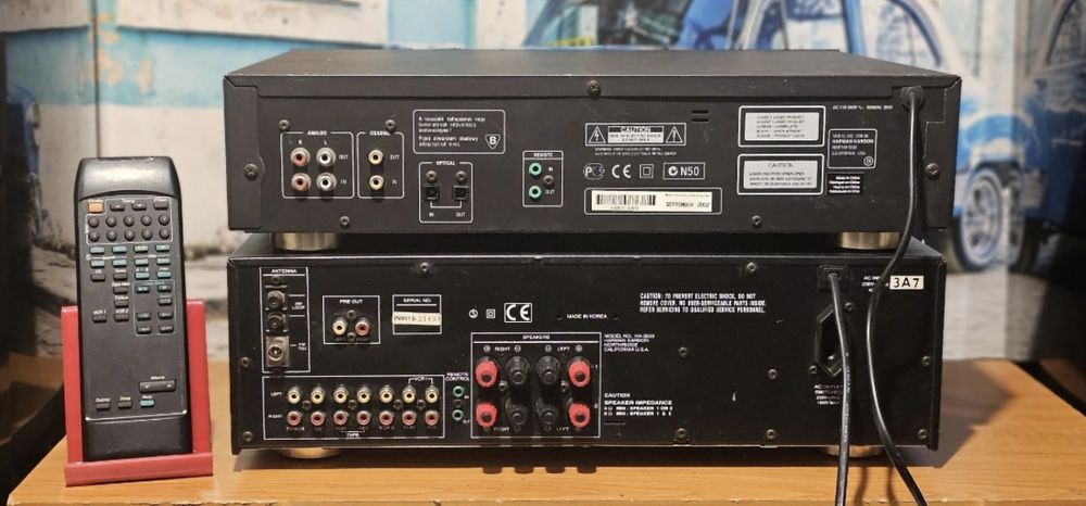 Harman Kardon HK 3250 amplificator statie amplituner sau  CDR 25 cd pl