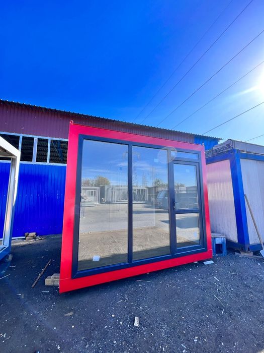 Containere modulare cu vitrina container birou magazin locuit Paza