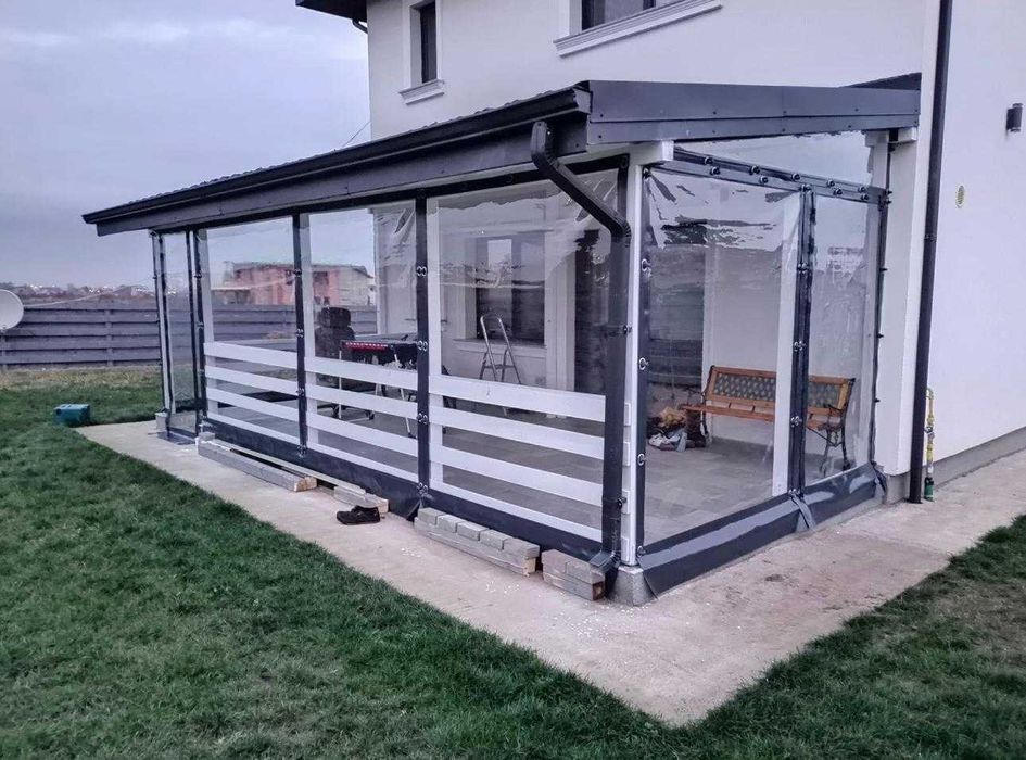 Prelata Transparenta Foișor cu Bride Zalău – Producție la Comandă