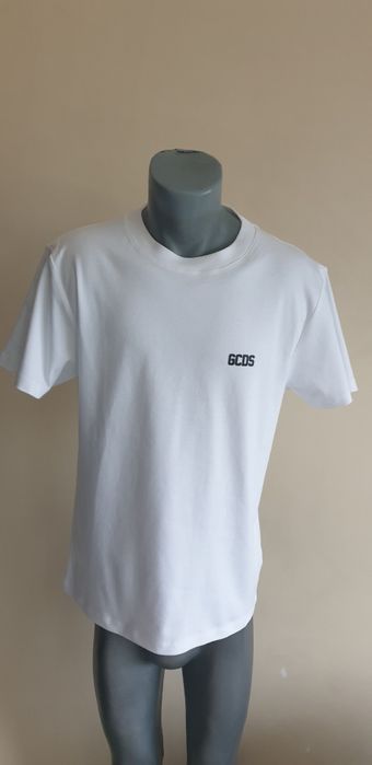 GCDS Milano Cotton Mens Size S НОВО! ОРИГИНАЛНА Мъжка Тениска!