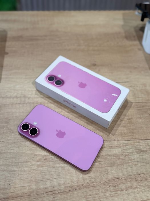 iPhone 16 128Gb PINK/Baterie92%/Garantie 12 luni @atsgsm.ro