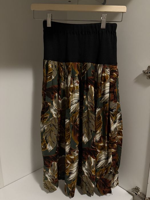 Сет пола и блуза - зелено, кафяво, бежово