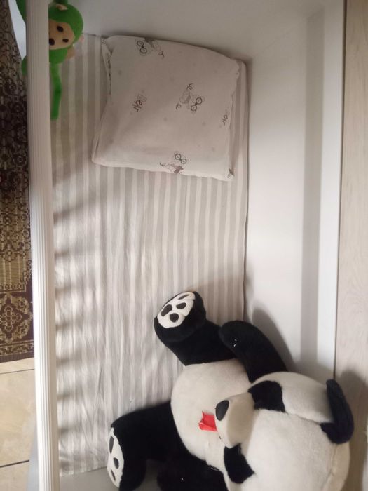 Дървена детска кошара