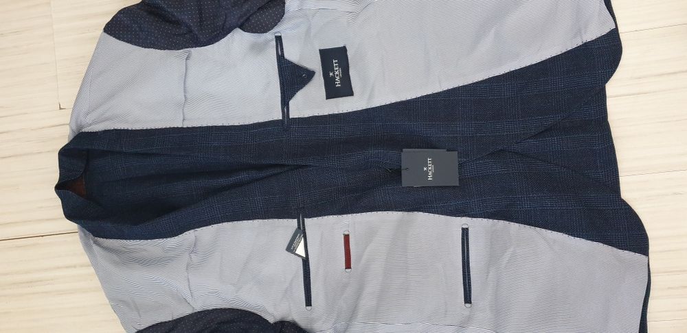 Hackett  Wool / Len  Mens Size L НОВО! ОРИГИНАЛНО Мъжко Сако!