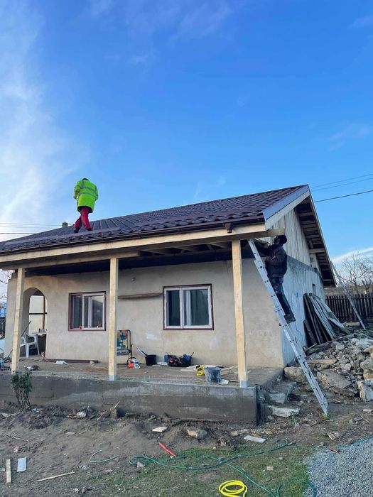 Montaj și Reparații acoperișuri țiglă metalica, ceramică dulgherii