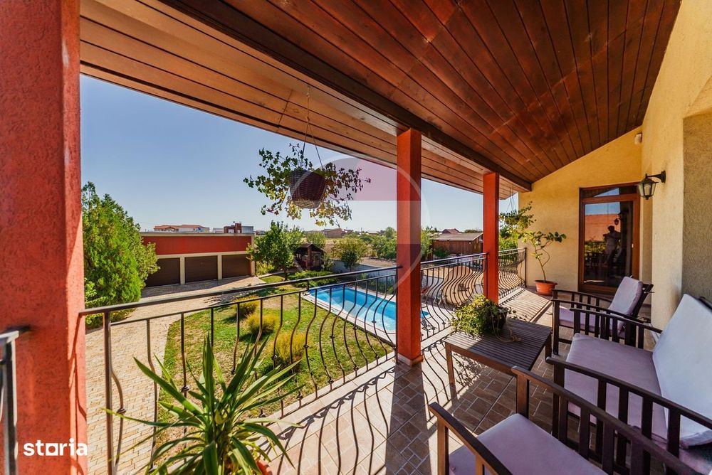Vilă premium cu piscină și garaj | 360 mp | Teren 1.030 mp