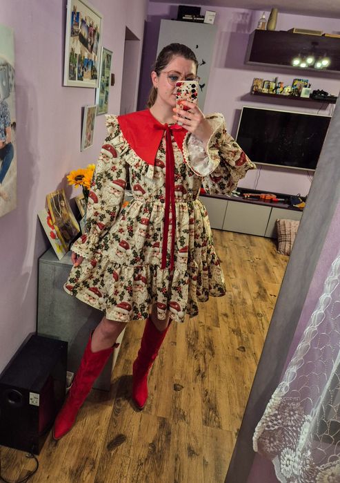 Rochie Craciun pe comanda