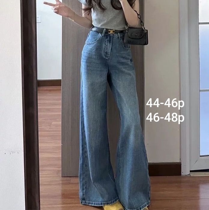 Джинсовые брюки и юбка