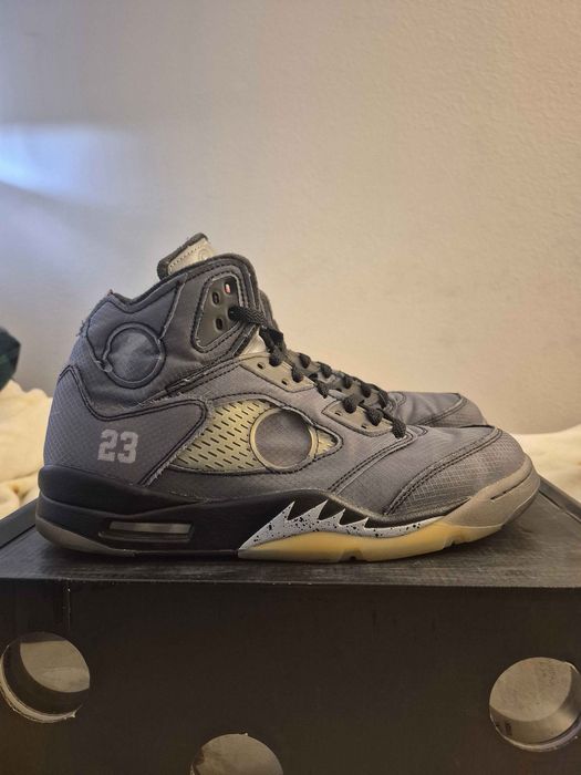 Jordan 5 Retro Sp x Off White Muslin