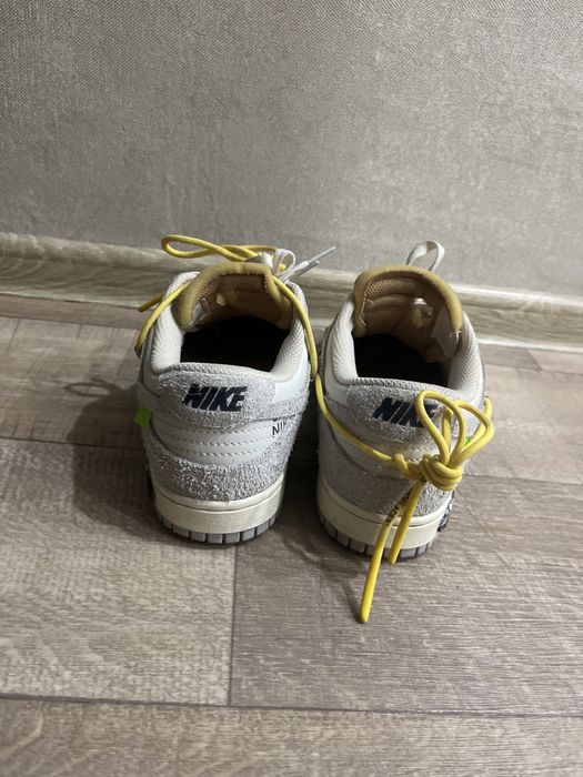 кроссовки nike dunk off white 39 размер