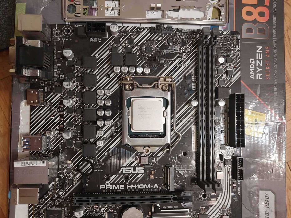 Intel Core i7 10700 + Asus Prime H410M-A