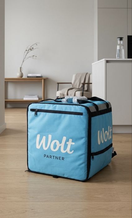 Продам термосумку Wolt размером 45x45