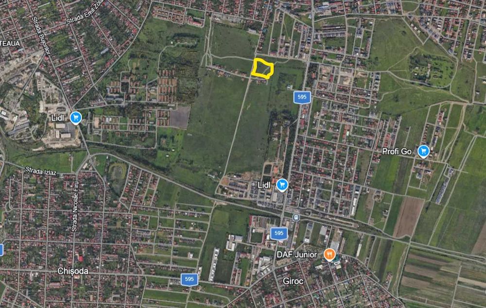 Proprietar – PUZ locuințe colective, 42 apart, P+3E+Er, zona Giroc -Tm