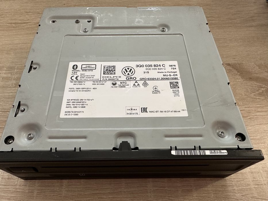 Unitate VW Discover Media MIB2 cu AppConnect activat