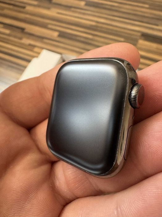 Apple Watch Series 8 Steel 41mm Cellular Midnight Garantie
