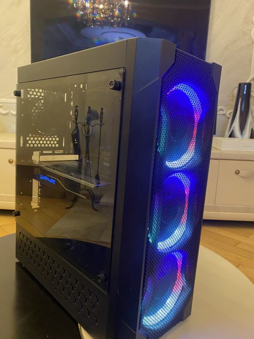 Игровой ПК с RGB-подсветкой | 15 + RX 470 4GB | SSD | Готов к играм