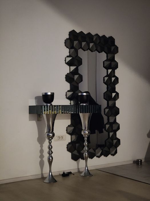 Oglinda mare living led